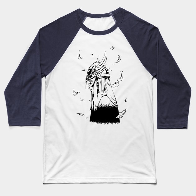 VInland Saga - Canute Baseball T-Shirt by ptc96